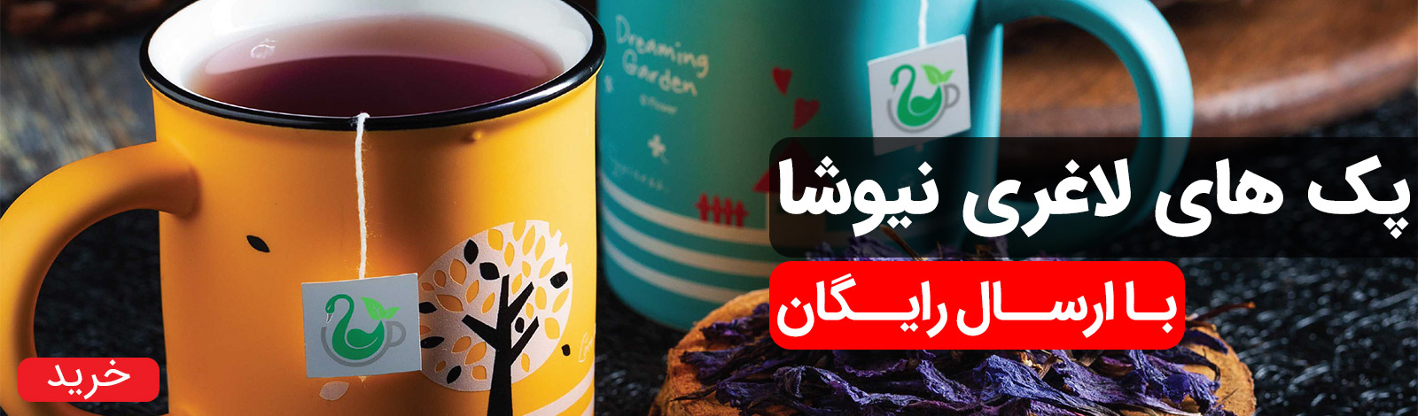 پک های لاغری نیوشا